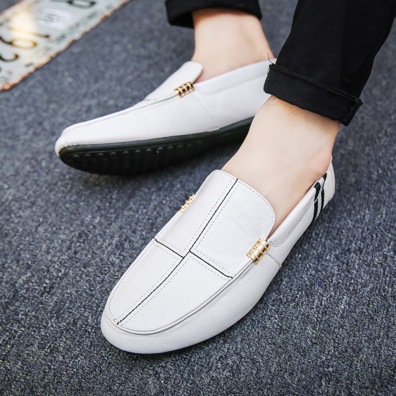 Men's New Lazy White Casual Shoes