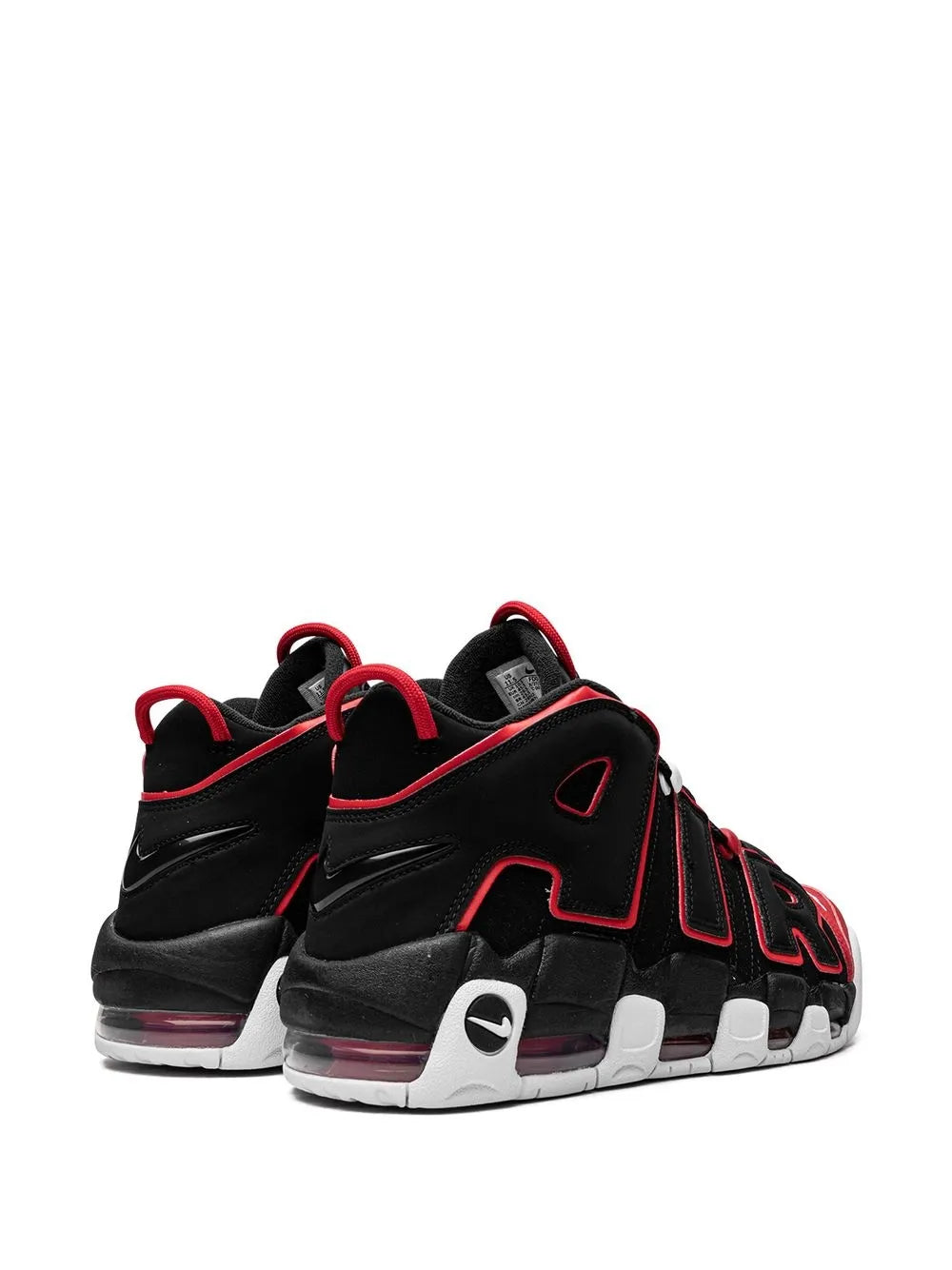 Air More Uptempo 96 Red Toe Sneakers