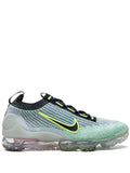 Air Vapormax Flyknit 2021 Volt/Black-Photo Blue-Metallic Sneakers