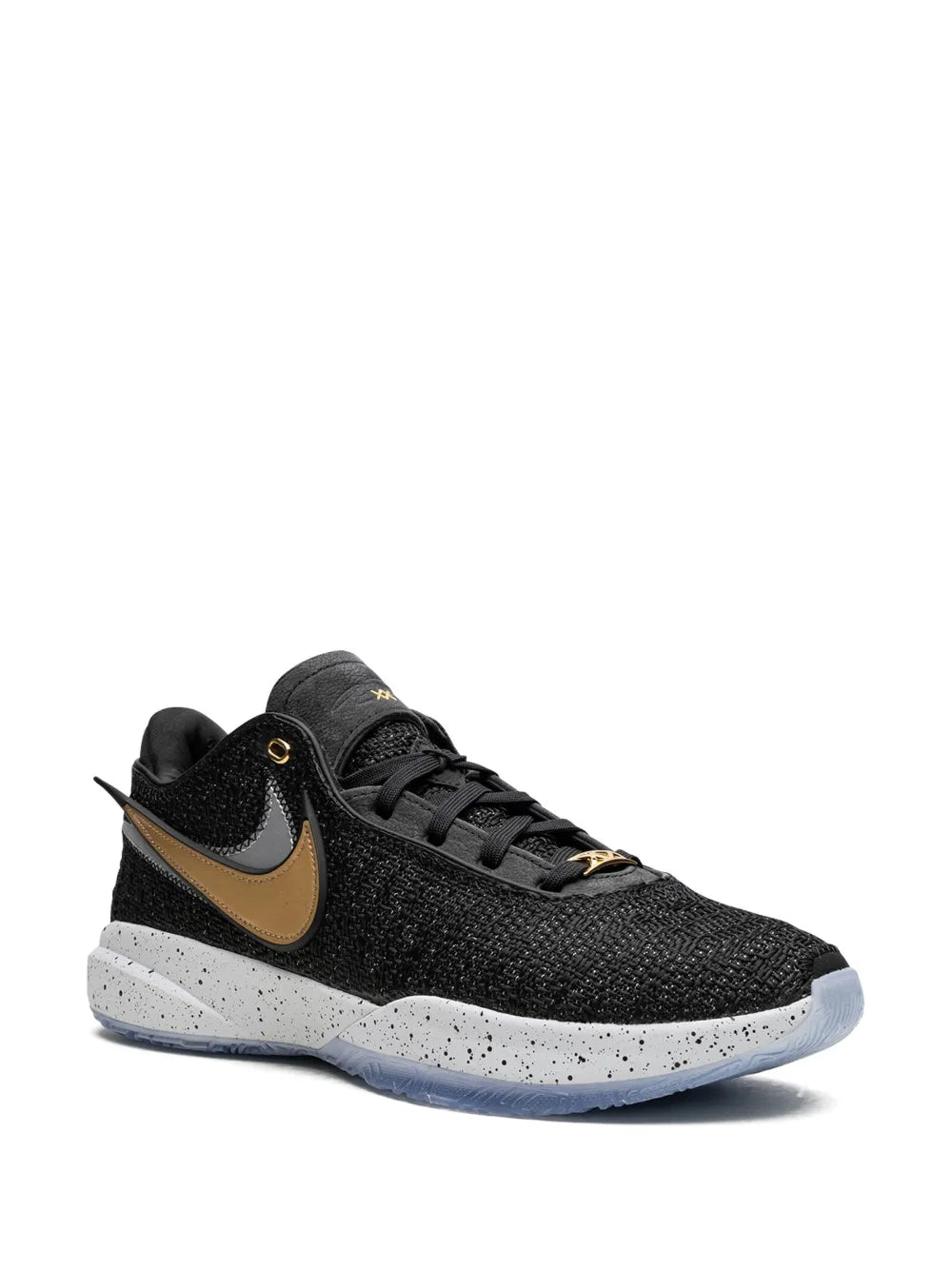 Lebron 20 Black/Metallic Gold Sneakers