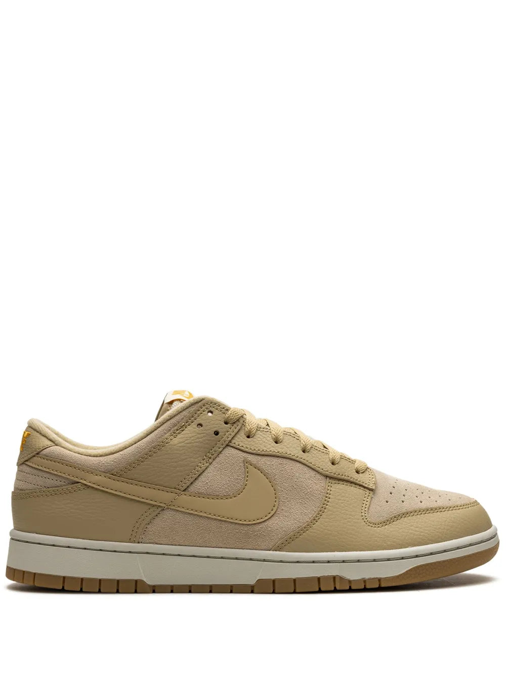 Dunk Low Wheat Suede Sneakers