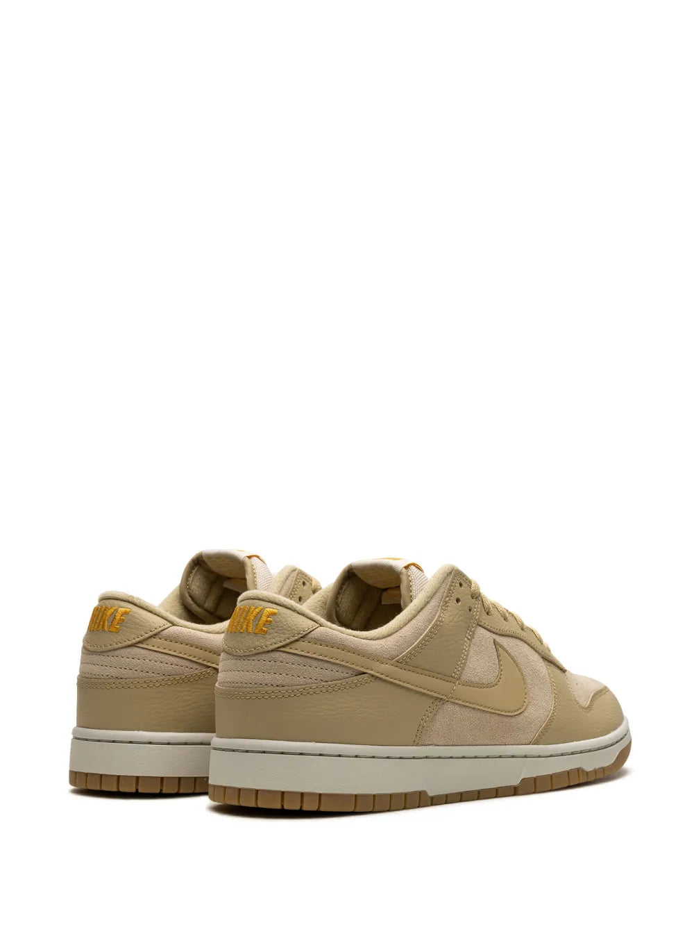 Dunk Low Wheat Suede Sneakers