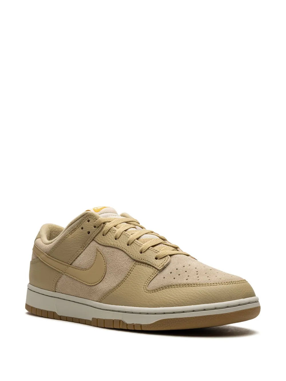 Dunk Low Wheat Suede Sneakers