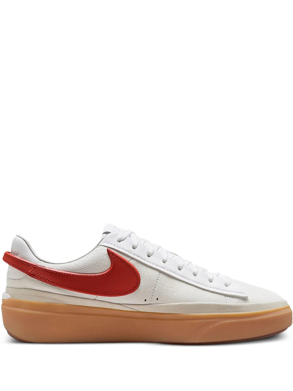 Blazer Phantom Low White Dragon Red Gum Sneakers