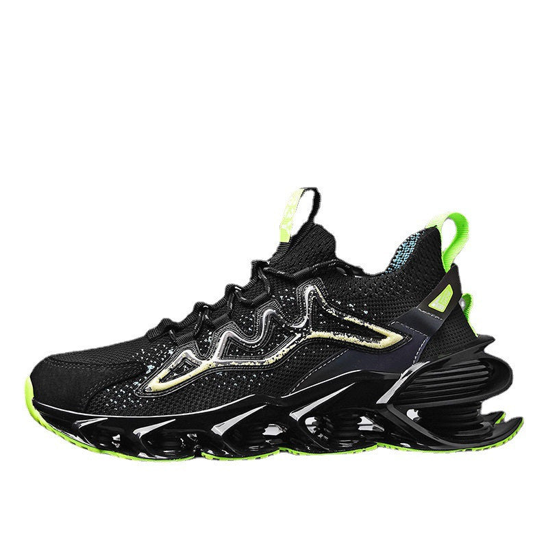 Summer Breathable Men's Shoes New Shoes Shock Absorption Running Sneakers