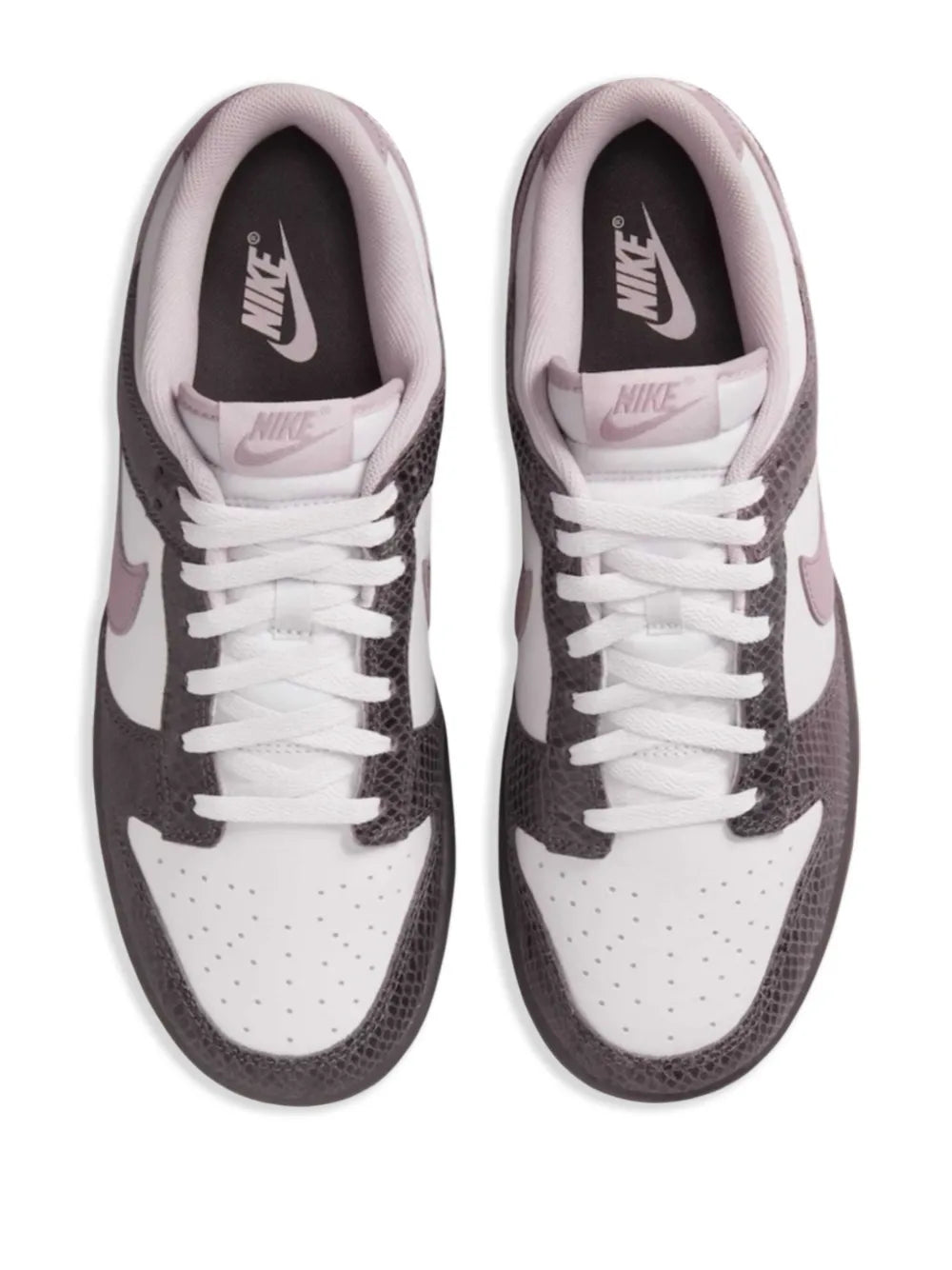 Dunk Low Se Medium Ash/Violet Snakeskin Sneakers