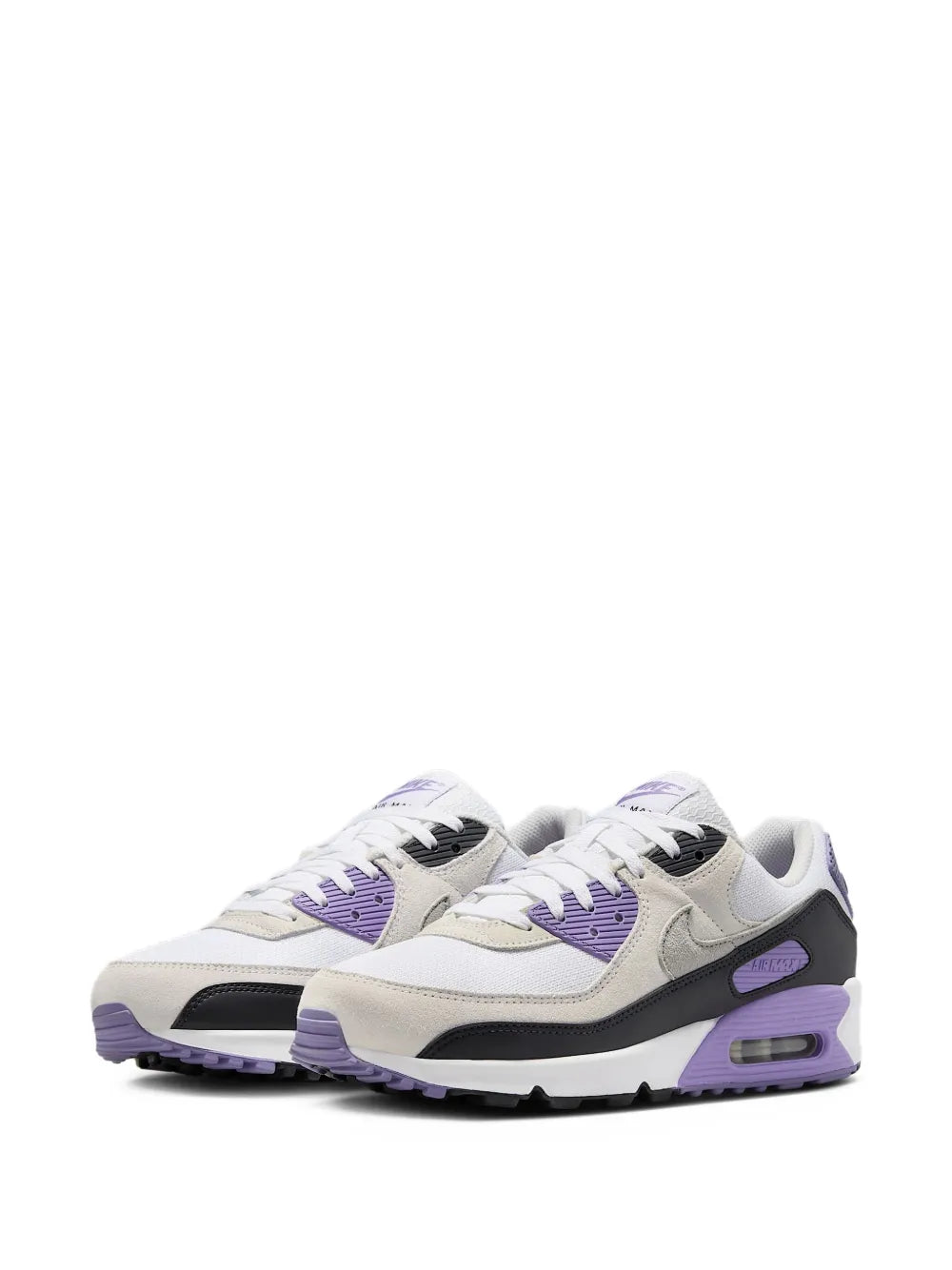 Air Max 90 White/Dusty Amethyst/Photon Dust/Light Smoke Grey Sneakers