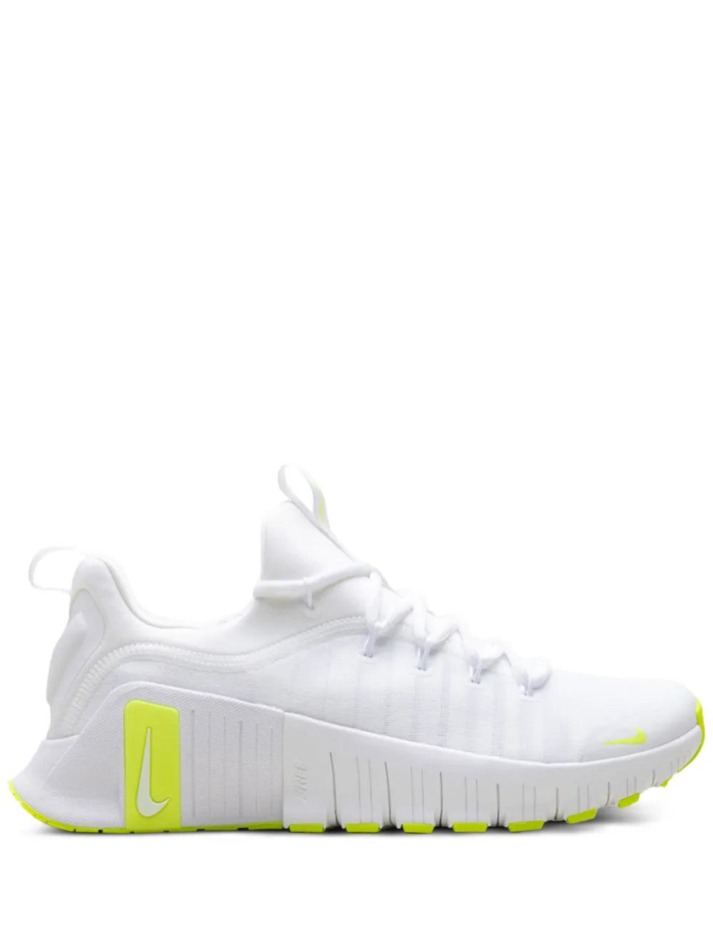 Free Metcon 6 White Volt Sneakers
