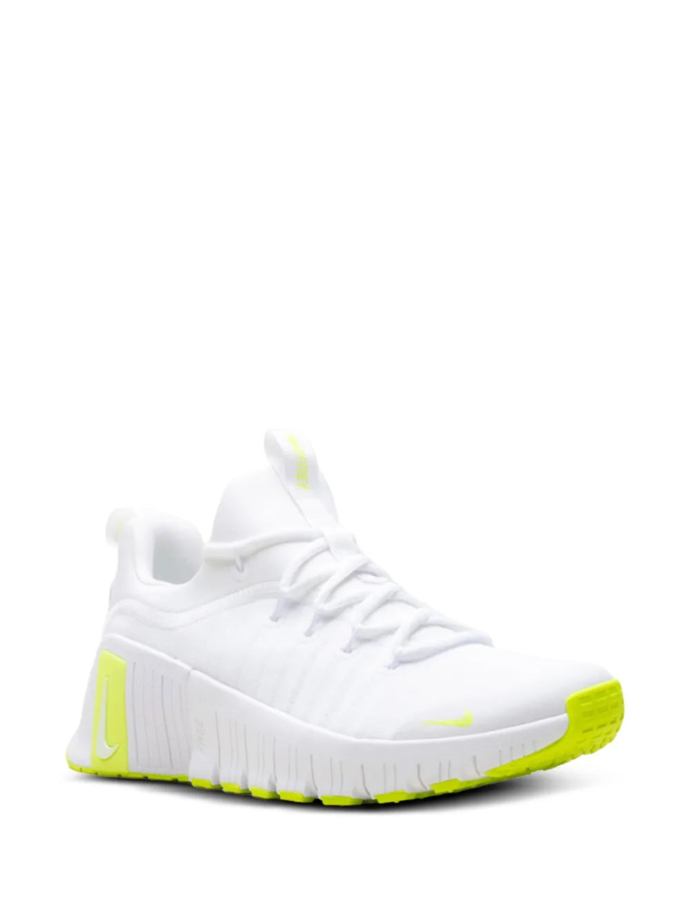 Free Metcon 6 White Volt Sneakers