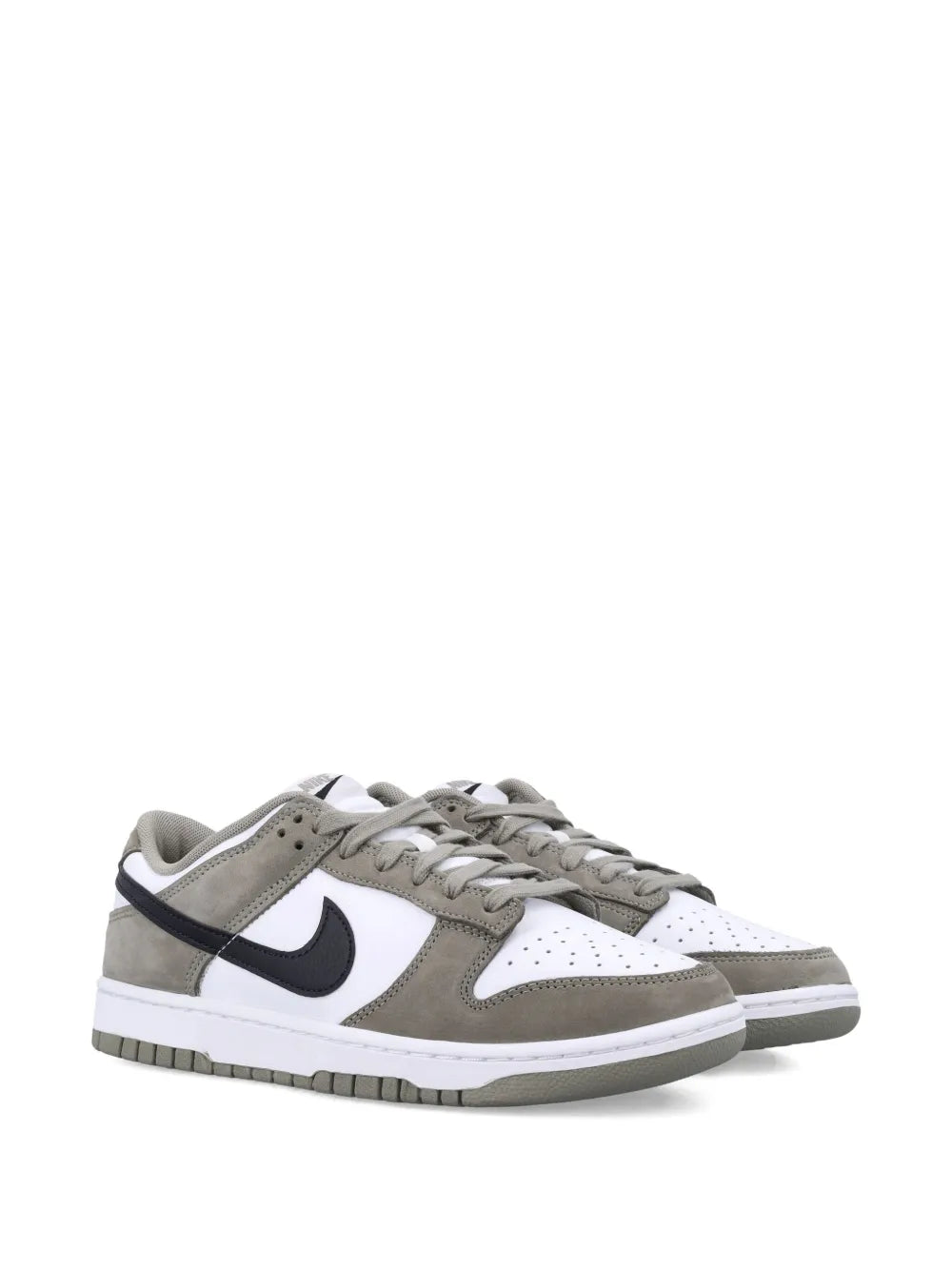 Dunk Low Suede Leather Sneakers