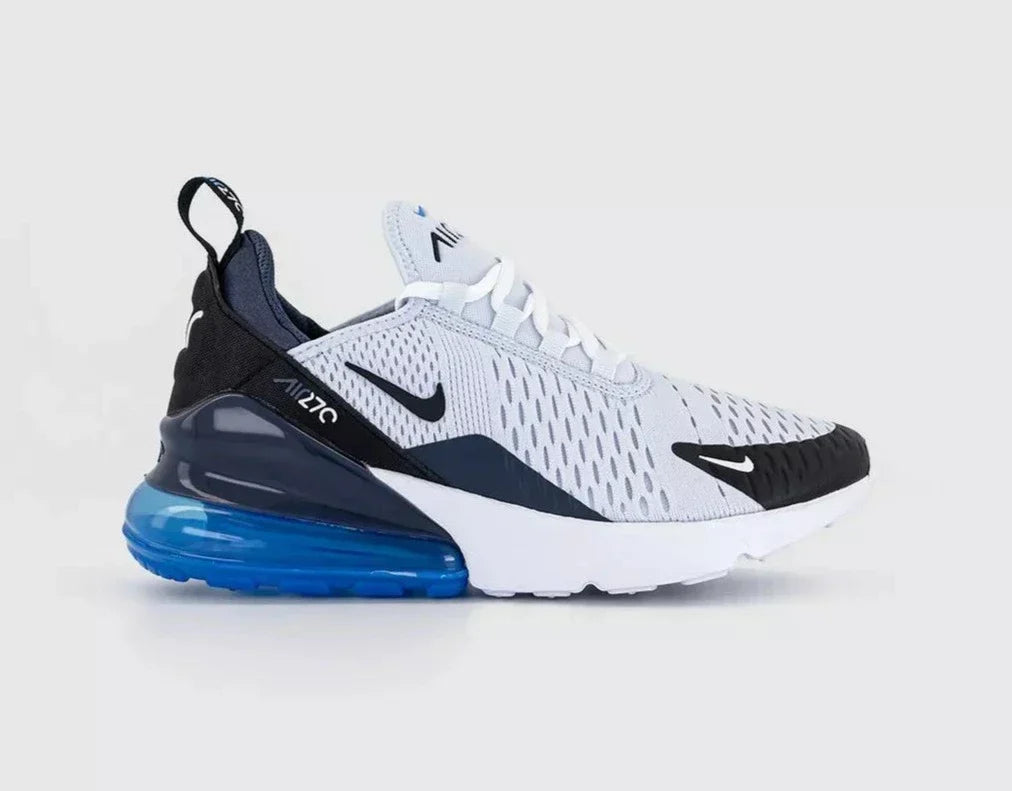  Air Max 270 Shoes White Black Blue