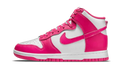  Dunk High Shoes Pink Prime White