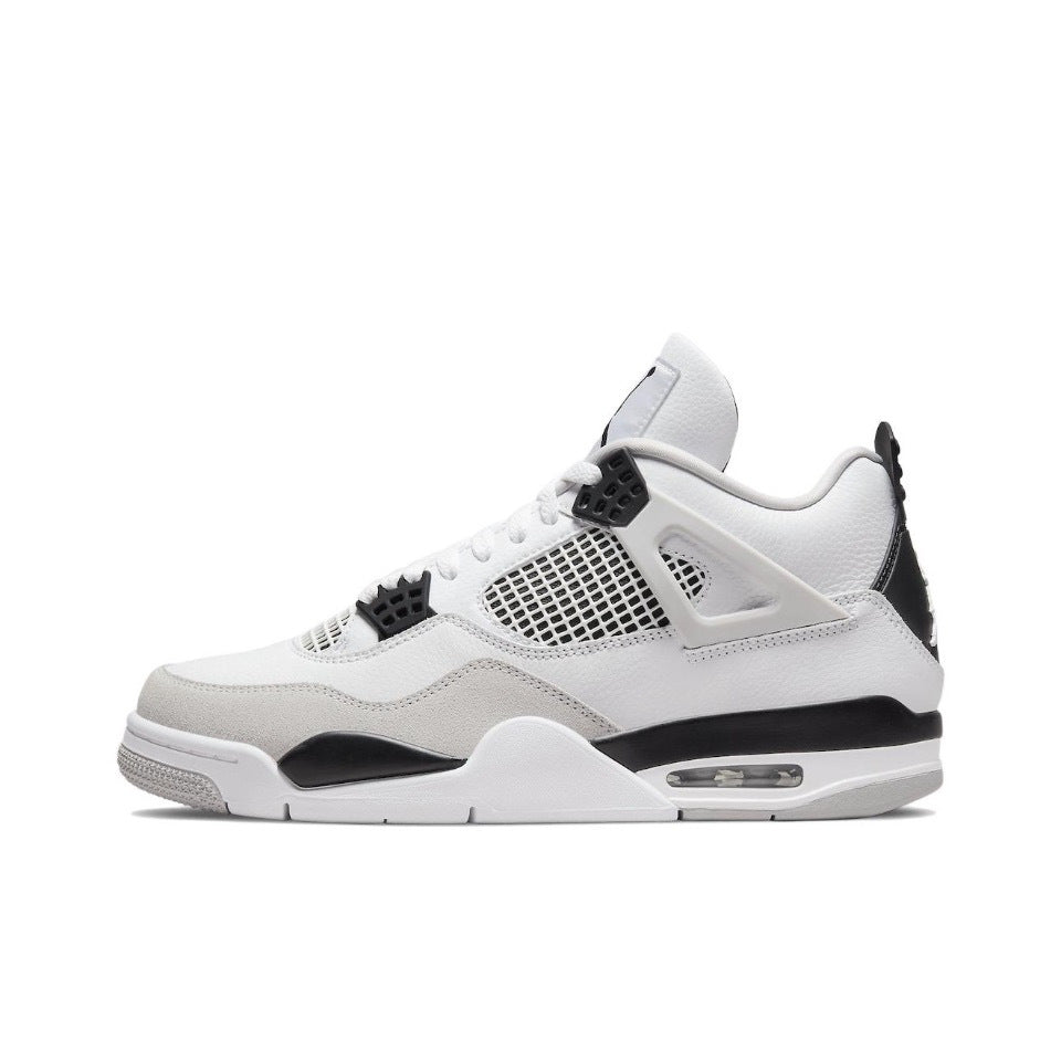  Air Jordan 4 Retro Oxidized Shoes White Neutral Grey Black