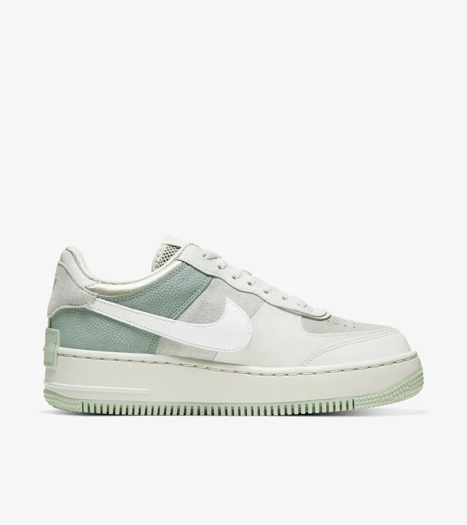  AF1 Shadow Women's Shoes Spruce Aura Pistachio Frost Silver Pine White
