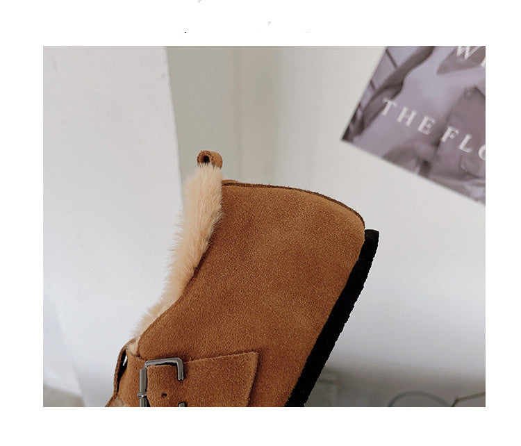 New Ugly Woolly Snow Cotton Shoes
