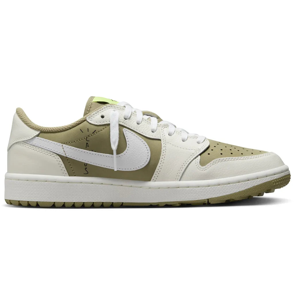  Air Jordan 1 Golf x Travis Scott Apple Green White